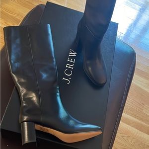 JCrew leather boots